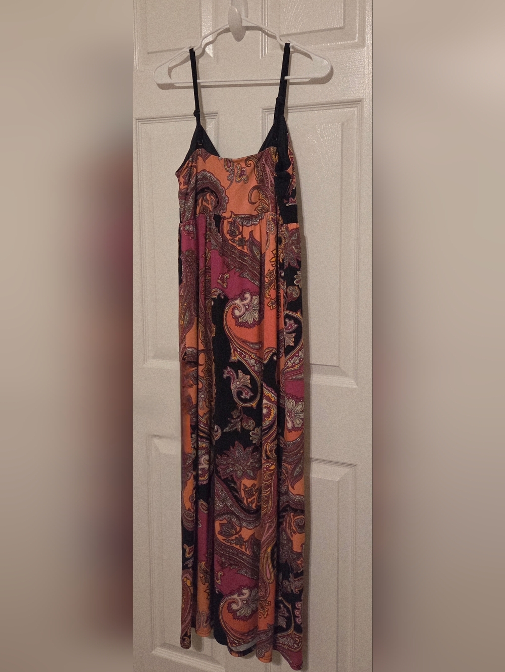 Macy's Maxi Paisley Dress - Picture 2 of 5